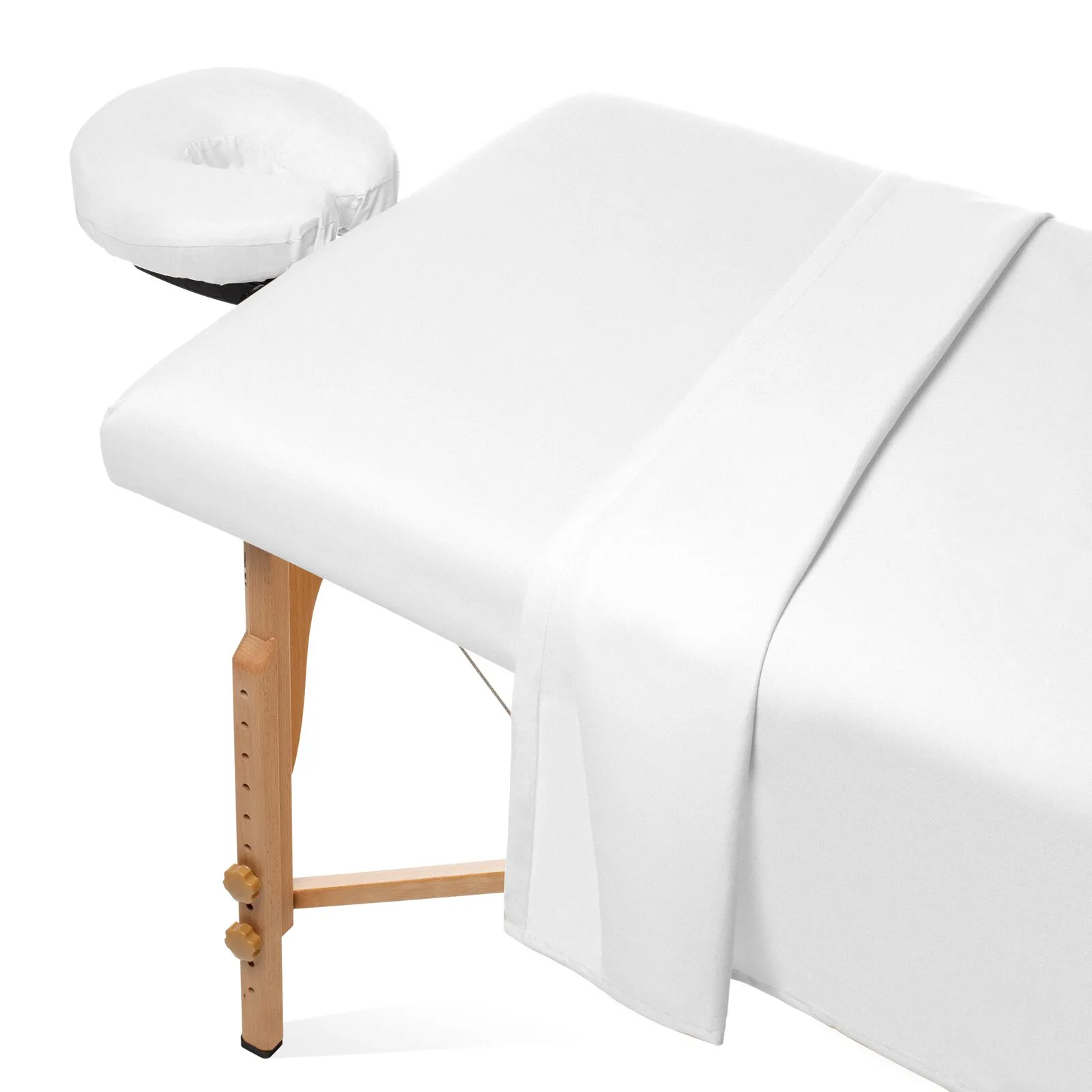 Flat Massage Table Sheet (Poly-Cotton) 54″x90″ - Image 3