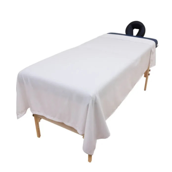 Flat Massage Table Sheet (Poly-Cotton) 54″x90″